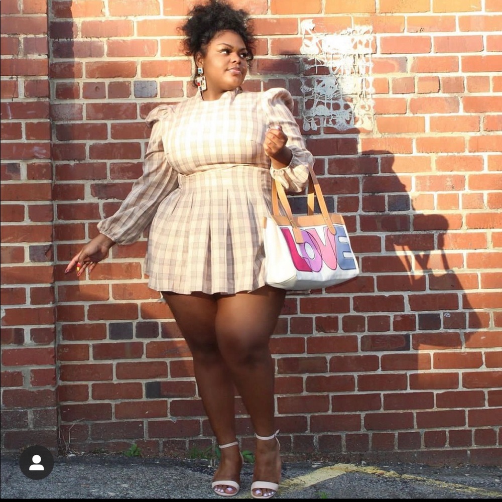 PLAID TWO PIECE SET